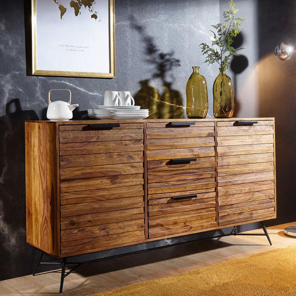 Solid Wood INDIANA Lass Sideboard