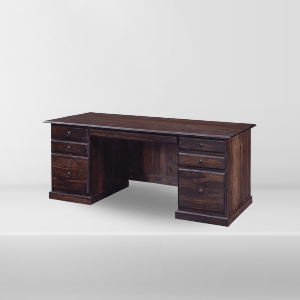 Solid Wood Max Executive Office Desk